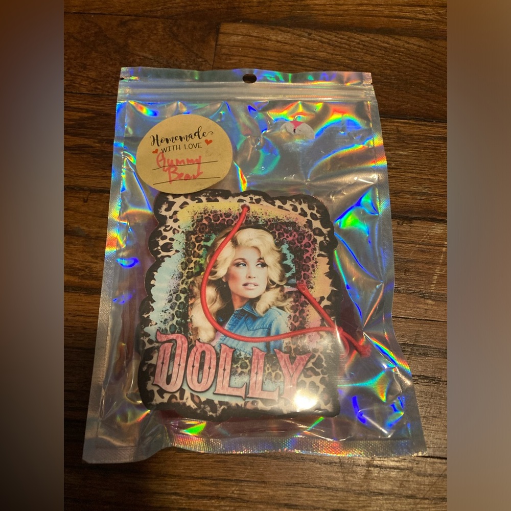 Dolly Parton air freshener